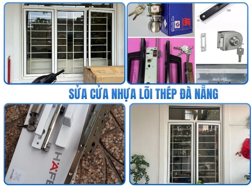 sửa chữa cửa nhựa lõi thép